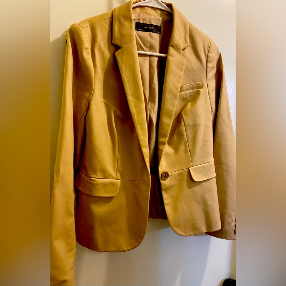Tan blazer